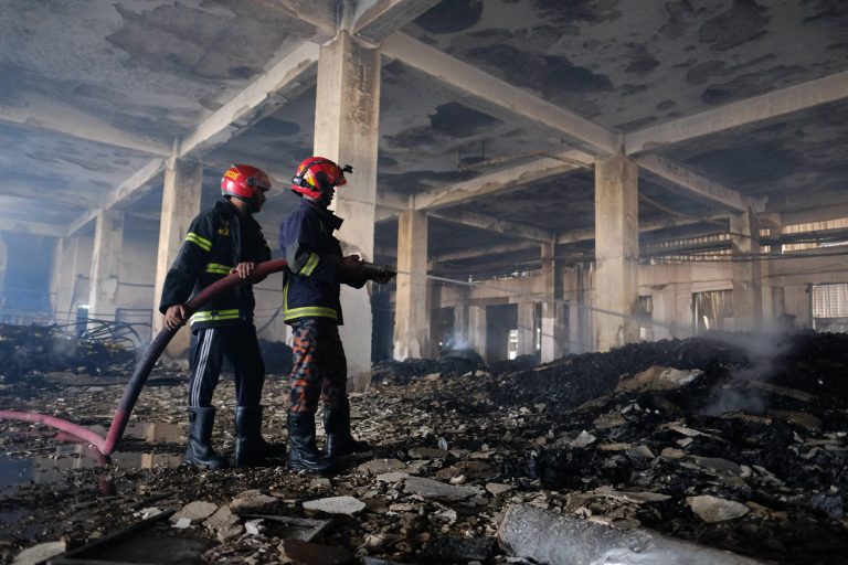 Bangladesh factory fire kills at least 52 people