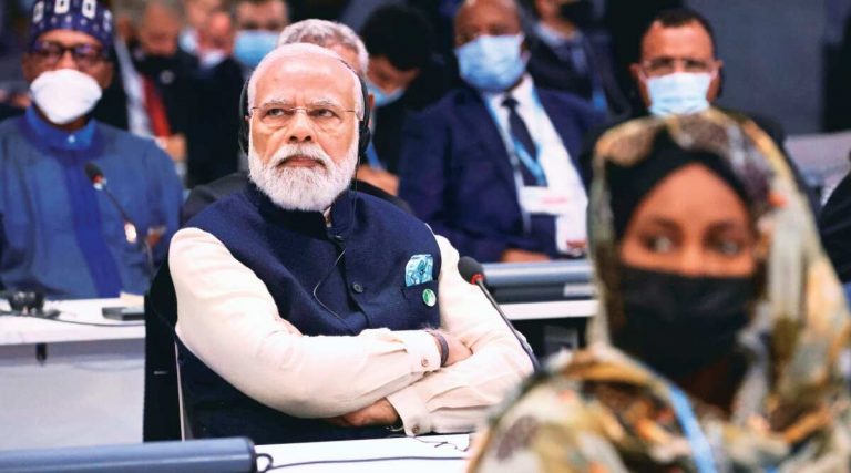 PM’s Modi word: Net Zero 2070, clean & green 2030