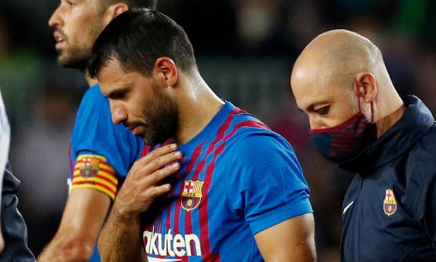 Barcelona’s Sergio Agüero to announce retirement with heart condition