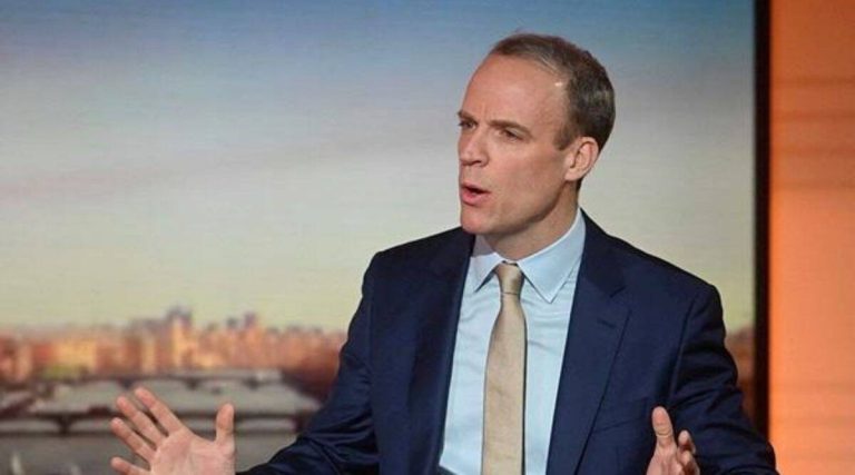 UK warns Russia will face severe sanctions if it installs Ukraine ‘puppet regime’