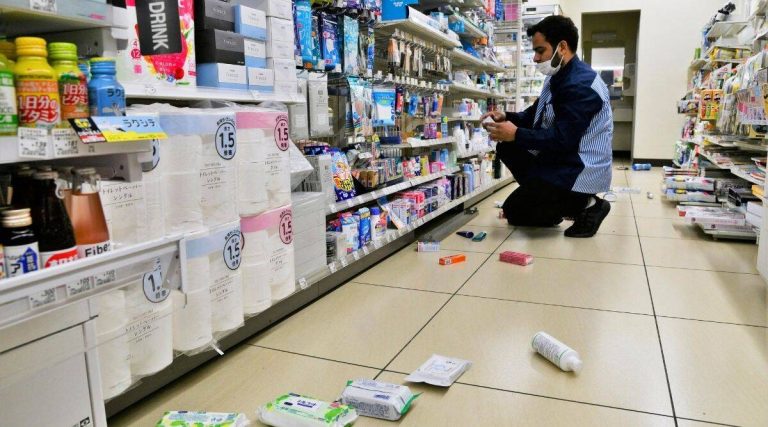 Powerful quake off north Japan kills four, more than 90 injured