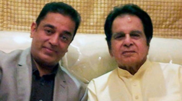 Kamal Haasan says he held Dilip Kumar’s hand, ‘begged’ him to work in Thevar Magan