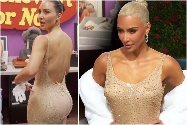 Kim Kardashian allegedly damaged the iconic Marilyn Monroe dress