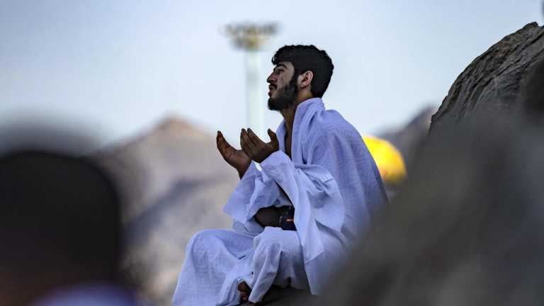 Pilgrims stone the devil as almost million-strong Hajj winds down