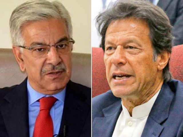 ‘Hatemonger’ Imran has divided Pakistanis, says defence minister
